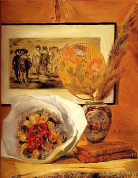 Pierre Auguste Renoir : Still Life With Bouquet